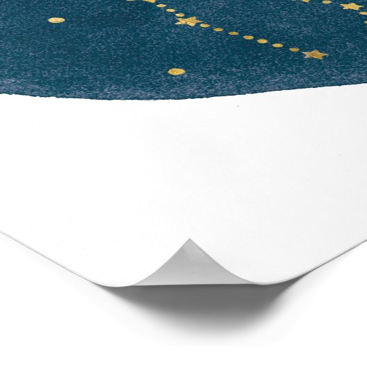 《星座》乙女座 ポスター (角)