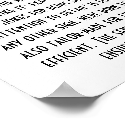 《星座》乙女座 ポスター (角)