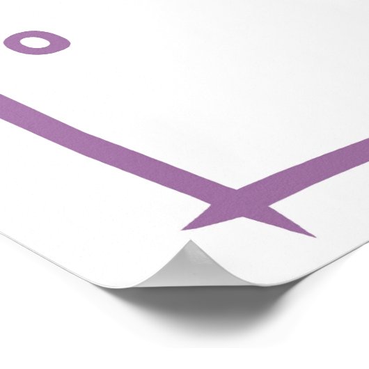 《星座》乙女座 ポスター (角)