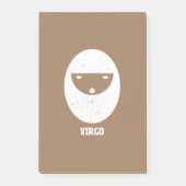 《星座》乙女座 ポストイット (正面)