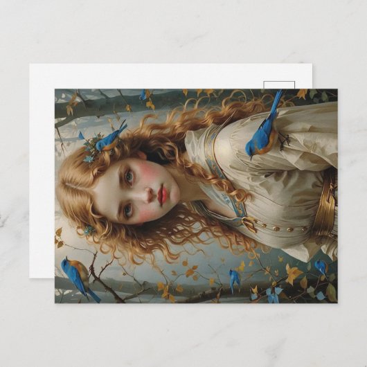 《星座》乙女座 ポストカード (正面/裏面)