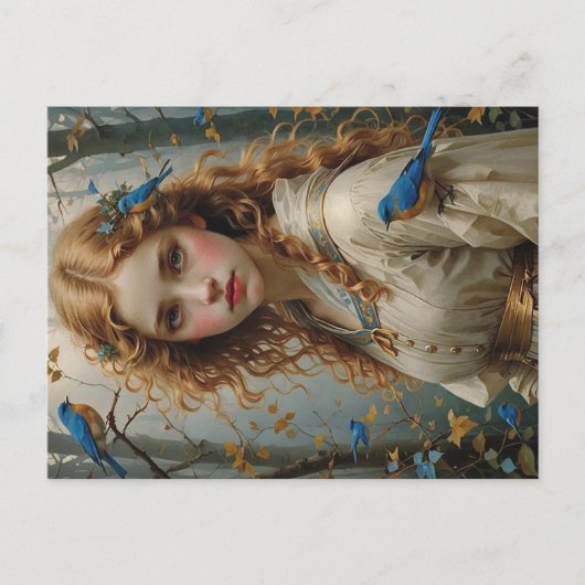 《星座》乙女座 ポストカード (正面)