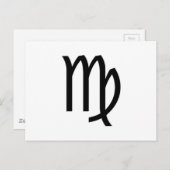 《星座》乙女座 ポストカード (正面/裏面)