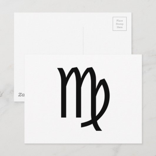 《星座》乙女座 ポストカード (正面/裏面)