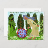 《星座》乙女座 ポストカード (正面/裏面)