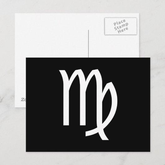 《星座》乙女座 ポストカード (正面/裏面)