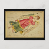 《星座》乙女座 ポストカード (正面)