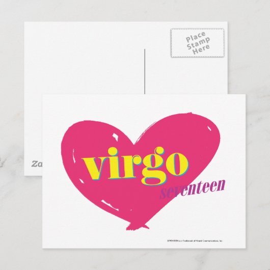 《星座》乙女座 ポストカード (正面/裏面)