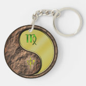 《星座》乙女座&メタルモンキー キーホルダー (裏面)