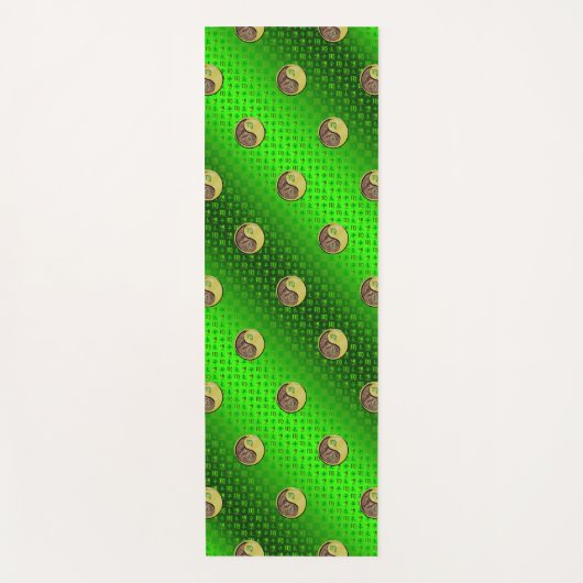 《星座》乙女座&メタルヤギ ヨガマット (正面)