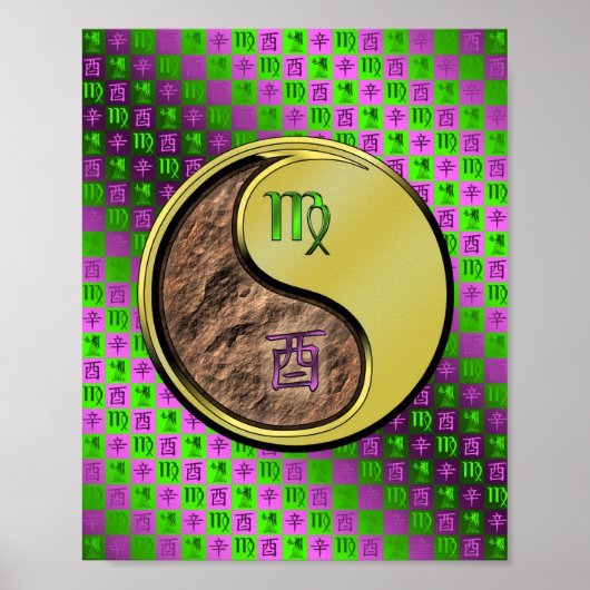 《星座》乙女座&メタルロースター ポスター (正面)