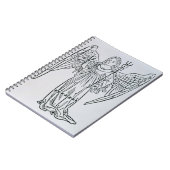 《星座》乙女座(ヴァージン) 「Poetiからのイラストレーション ノートブック (左側)