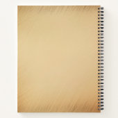 《星座》乙女座〔占星術の〕十二宮図アンティークルック ノートブック (裏面)