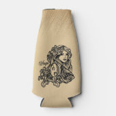 《星座》乙女座〔占星術の〕十二宮図アンティークルック ボトルクーラー (正面)