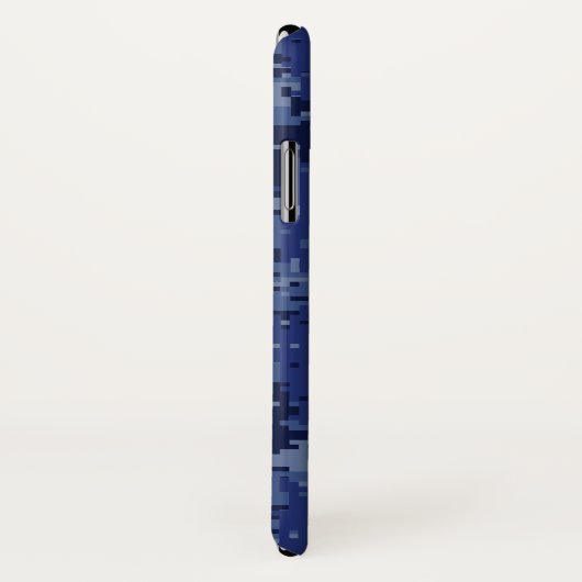 《星座》乙女座〔占星術の〕十二宮図オンネイビーデジタルカモフラージュ Case-Mate iPhoneケース (裏面/右)