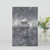 《星座》乙女座〔占星術の〕十二宮図サインイグランジン動揺してスタイルDecor 便箋 (スタンド正面)