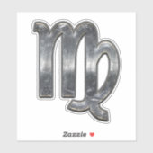 《星座》乙女座〔占星術の〕十二宮図サインイングランジ動揺してスタイル シール (シート)