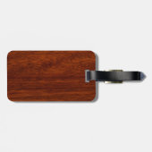 《星座》乙女座〔占星術の〕十二宮図サインインマホガニー木材スタイルデコール ラゲッジタグ (裏面横)