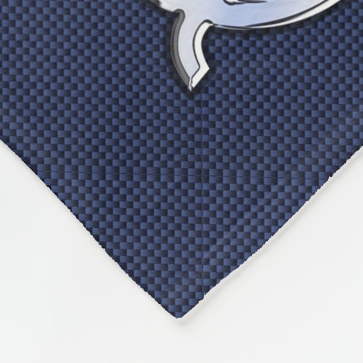 《星座》乙女座〔占星術の〕十二宮図サインオンネイビーブルーデコール フリースブランケット (角)