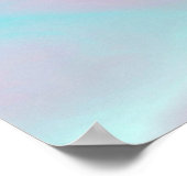 《星座》乙女座〔占星術の〕十二宮図サインオンパステルズマザーオブパール ポスター (角)