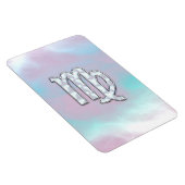 《星座》乙女座〔占星術の〕十二宮図サインオンパステルズマザーオブパール マグネット (右側)