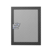 《星座》乙女座〔占星術の〕十二宮図サインオン炭炭素繊維スタイル ノートパッド (回転)