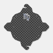 《星座》乙女座〔占星術の〕十二宮図サインオン炭炭素繊維スタイル フェイバーボックス (折り畳みなし)