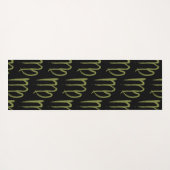 《星座》乙女座〔占星術の〕十二宮図サインサマー秋誕生日占星術 ヨガマット (裏面(横))