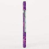 《星座》乙女座〔占星術の〕十二宮図サイン鮮やか明るい赤紫色デジタル迷彩柄 Case-Mate iPhoneケース (裏面/右)