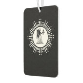 《星座》乙女座〔占星術の〕十二宮図シンボルと星と放射日が差すこと カーエアーフレッシュナー (左)