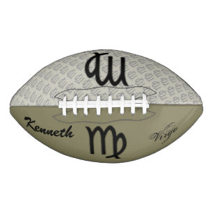 《星座》乙女座〔占星術の〕十二宮図シンボル標準by Kenneth Yoncich アメリカンフットボール