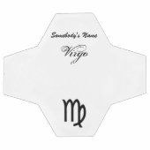 《星座》乙女座〔占星術の〕十二宮図シンボル標準by Kenneth Yoncich サッカーボール (フラット)