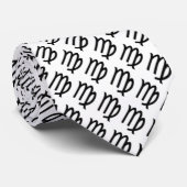 《星座》乙女座〔占星術の〕十二宮図シンボル標準by Kenneth Yoncich ネクタイ (ロール)