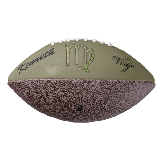 《星座》乙女座〔占星術の〕十二宮図シンボル要素byケネス・ヨンチッチ アメリカンフットボール (回転270)
