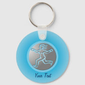 《星座》乙女座〔占星術の〕十二宮図スターサインプレミアムシルバー キーホルダー (正面)