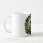 《星座》乙女座〔占星術の〕十二宮図マグ自然- & Mysticalデザイン♍✨ コーヒーマグカップ (左)