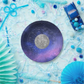 《星座》乙女座〔占星術の〕十二宮図占星術の標識 – プラネットマーキュリー ペーパープレート (パーティー)