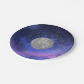 《星座》乙女座〔占星術の〕十二宮図占星術の標識 – プラネットマーキュリー ペーパープレート (アングル)