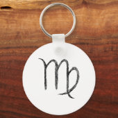 《星座》乙女座。〔占星術の〕十二宮図占星術の記号。 キーホルダー (正面)