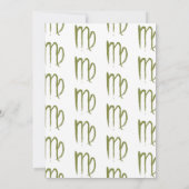 《星座》乙女座〔占星術の〕十二宮図占星術サマー秋婚約 招待状 (裏面)