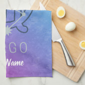 《星座》乙女座〔占星術の〕十二宮図星印占星術星座 キッチンタオル (四つ折り)