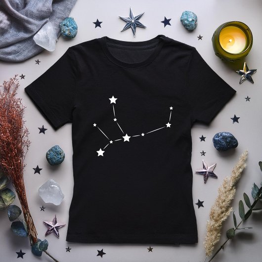 《星座》乙女座〔占星術の〕十二宮図星座 Tシャツ