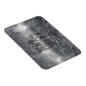 《星座》乙女座〔占星術の〕十二宮図標識グランジ動揺してスタイル マグネット (右側)