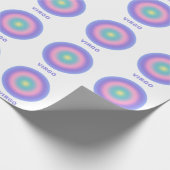 《星座》乙女座〔占星術の〕十二宮図標識スタイリッシュ勾配 ラッピングペーパー (角)