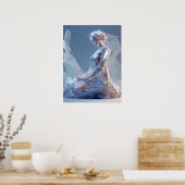 《星座》乙女座〔占星術の〕十二宮図標識 ポスター (キッチン)