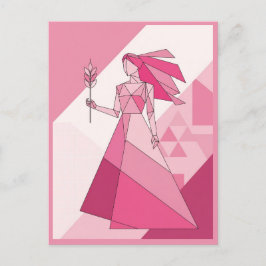 《星座》乙女座〔占星術の〕十二宮図標識 ポストカード