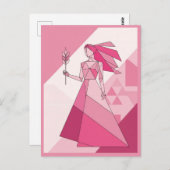 《星座》乙女座〔占星術の〕十二宮図標識 ポストカード (正面/裏面)