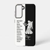 《星座》乙女座〔占星術の〕十二宮図標識 SAMSUNG GALAXYケース (裏面)