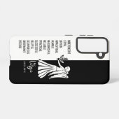 《星座》乙女座〔占星術の〕十二宮図標識 SAMSUNG GALAXYケース (裏面横)