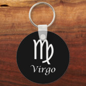'《星座》乙女座'〔占星術の〕十二宮図記号 キーホルダー (正面)